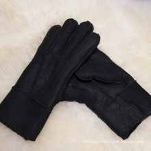 Australia Sheepskin leather winter gloves for women